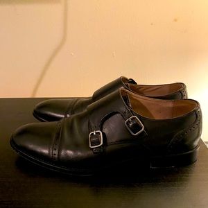 Banana Republic Double Monk strap leather Oxford